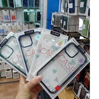 ỐP lưng Likgus Lưng trong viền màu iPhone 12 6.1/ 12 6.7 ẢNH THẬT