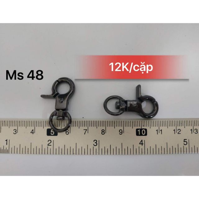 Móc đầu tròn nhỏ-M48(giá 1 cặp)