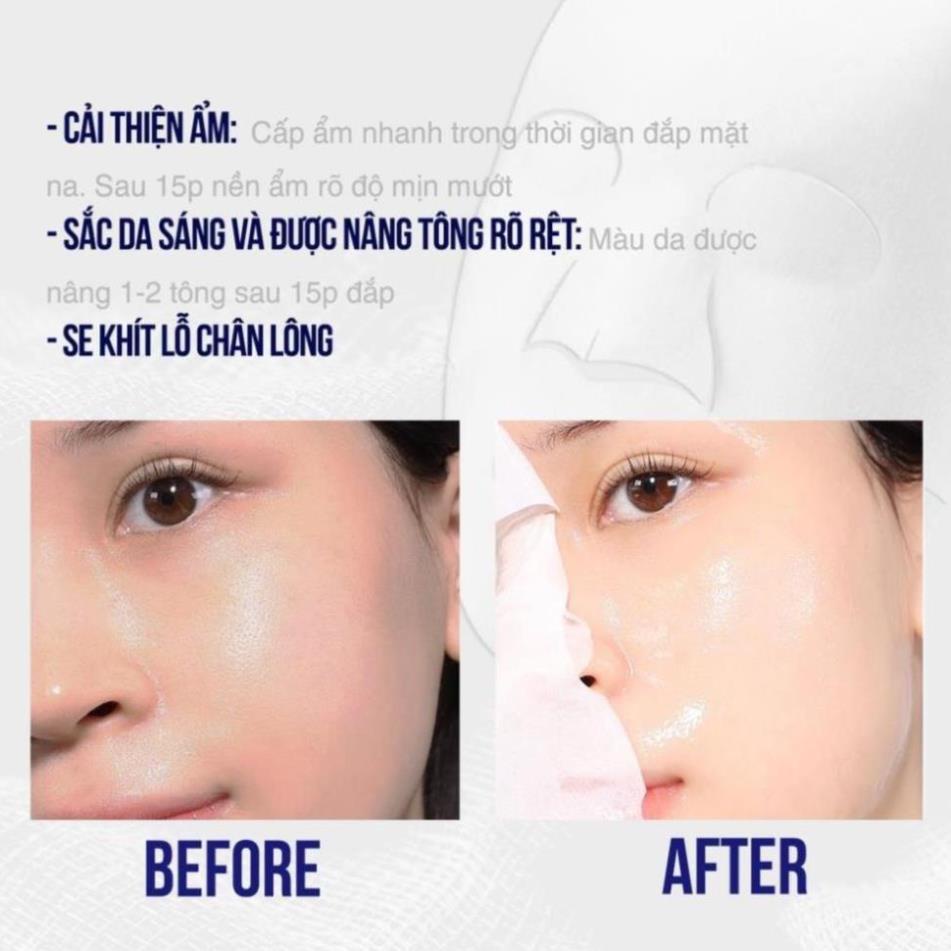 Mặt Nạ Dưỡng Trắng Da Glutathione SurMedic Mặt Nạ Cấp Ẩm Giảm Thâm Nám Đều Màu Da, Thẩm Thấu Nhanh Không Để Lại Dầu Nhờn