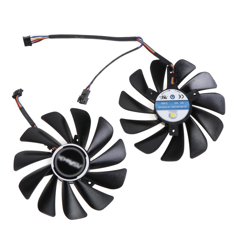Thẻ Quạt Cho ASRock Radeon RX 5700 95mm FDC10U12S9-C 4Pin 12V 0.45A VGA
