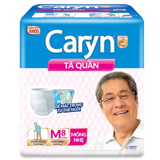 Tã Quần Người Lớn Caryn (Size M8 & L7)