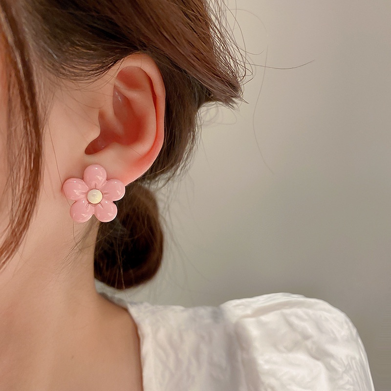 Khuyên tai hình hoa xinh xắn thời trang Hàn Quốc cho nữ F818