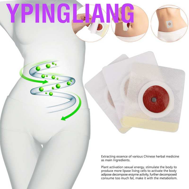 (Hàng Mới Về) Set 30 Miếng Dán Giảm Cân Cho Vóc Dáng Thon Gọn