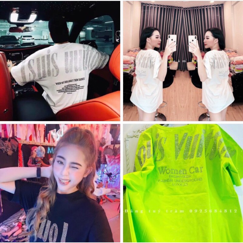 Áo Phông Nữ Đính Đá Về Sẵn Hàng Nhiều Mẫu Cực Chất ( kèm ảnh thật )