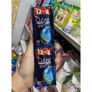 Dầu gội Clear Men Bạc Hà, loại dây