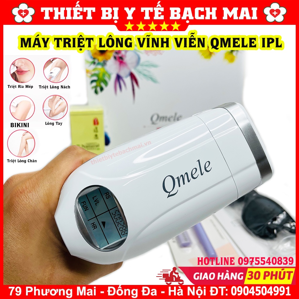 Máy Triệt Lông Qmele IPL 500.000 Xung