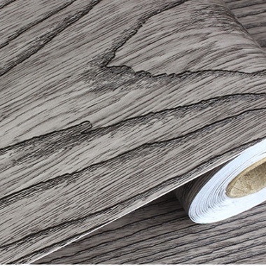 Decal dán tường ván mỏng xám nâu KHỔ 60CM nhiều mẫu (giá 1m dài)