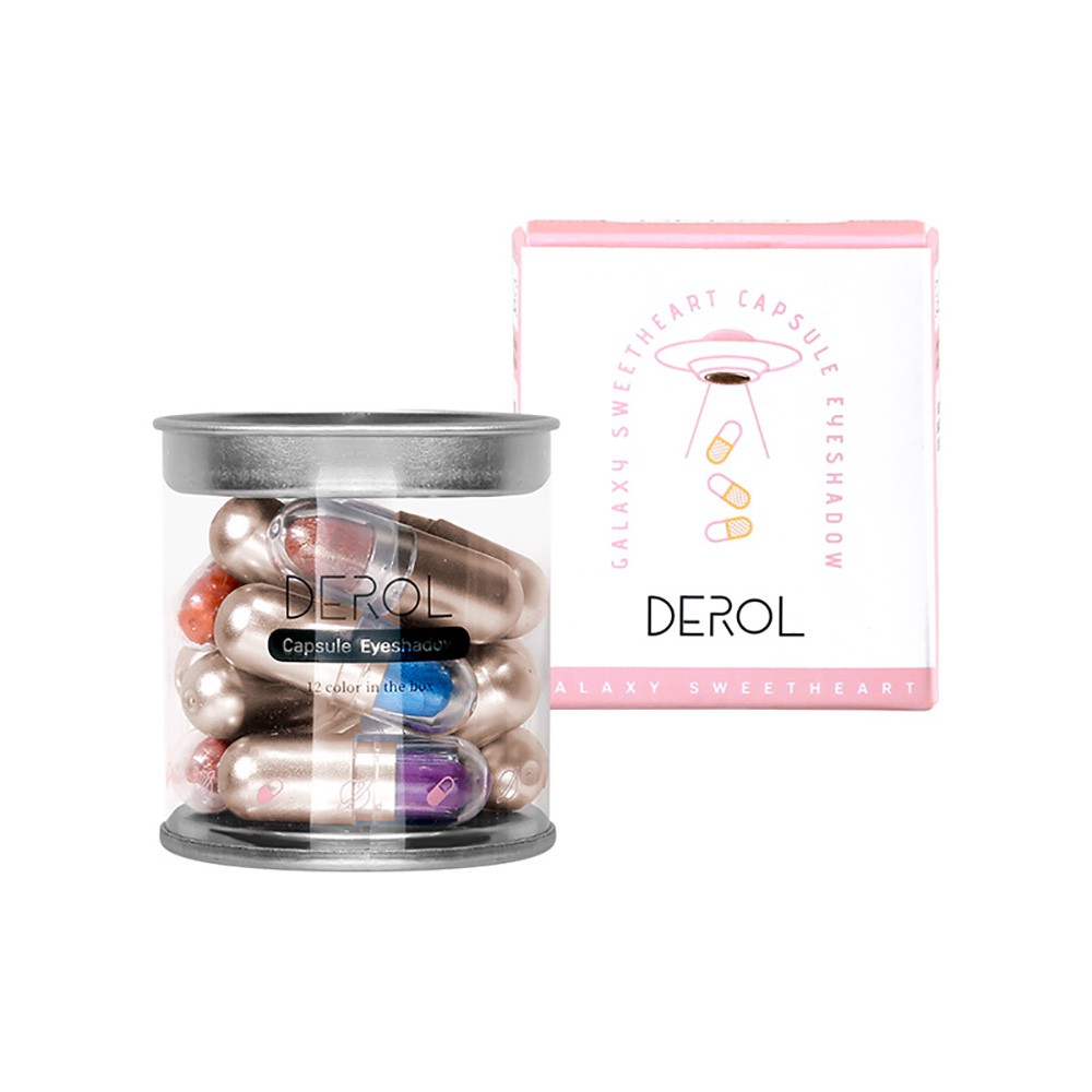 [Hàng mới về] Phấn mắt nhũ hình viên thuốc 12 màu chống thấm nước dễ sử dụng | BigBuy360 - bigbuy360.vn