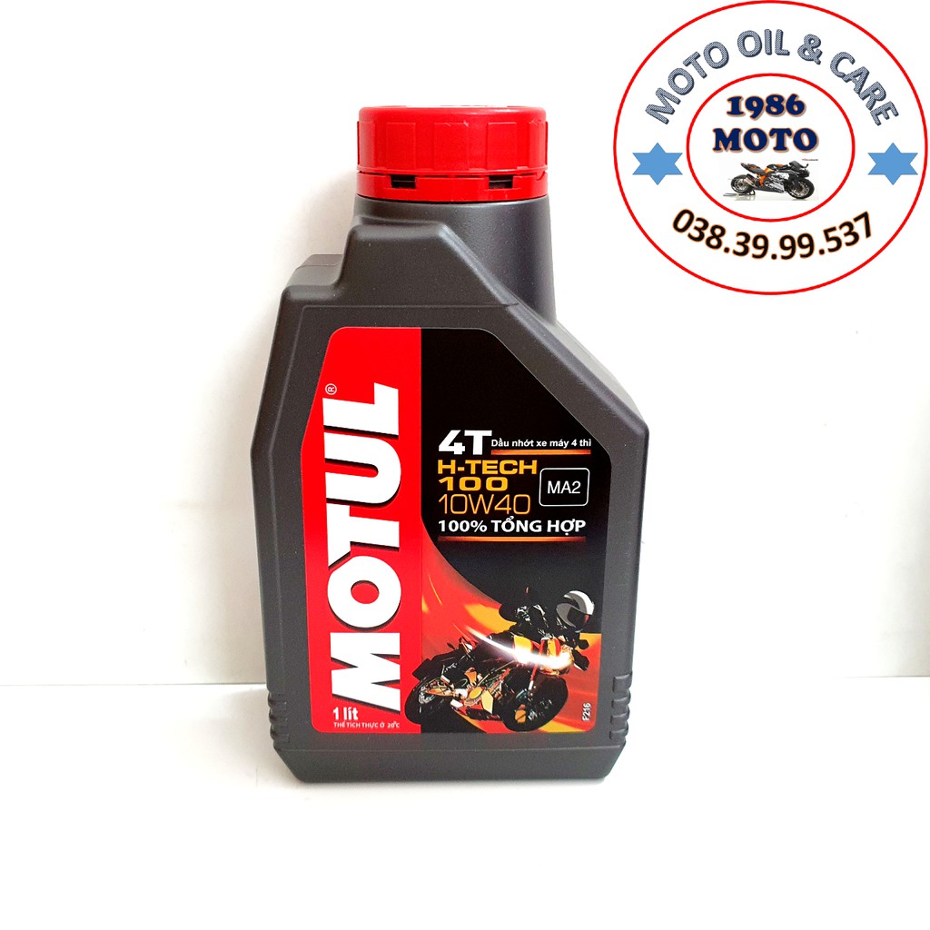 Dầu nhớt MOTUL H-Tech 100 10W40 100% tổng hơp