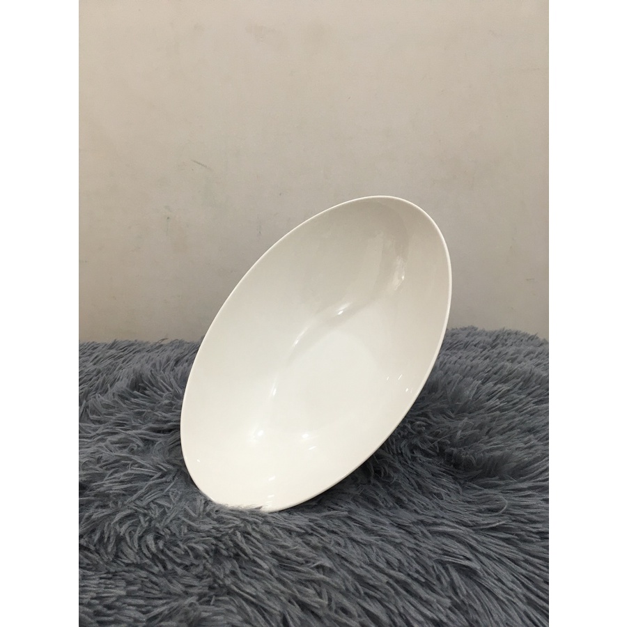 TÔ OVAL SÂU LÒNG 24 CM - GỐM SỨ MINH LONG I