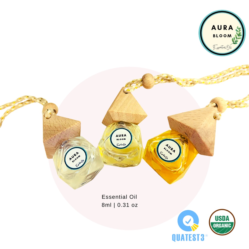 Tinh Dầu Sả Chanh Đuổi Muỗi Thiên Nhiên Nguyên Chất Aura Bloom 50ml 100ml | Nhập Khẩu Tinh Dầu Ấn Độ