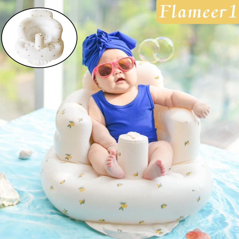 Bồn Tắm Bơm Hơi Vui Nhộn Cho Bé Tập Ngồi 1-1 Tháng Tuổi
