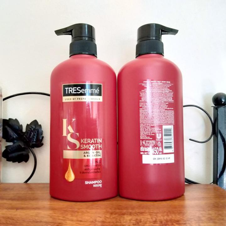 COMBO DẦU GỘI 450ml và DẦU XẢ 450ml Tresemme Thailand