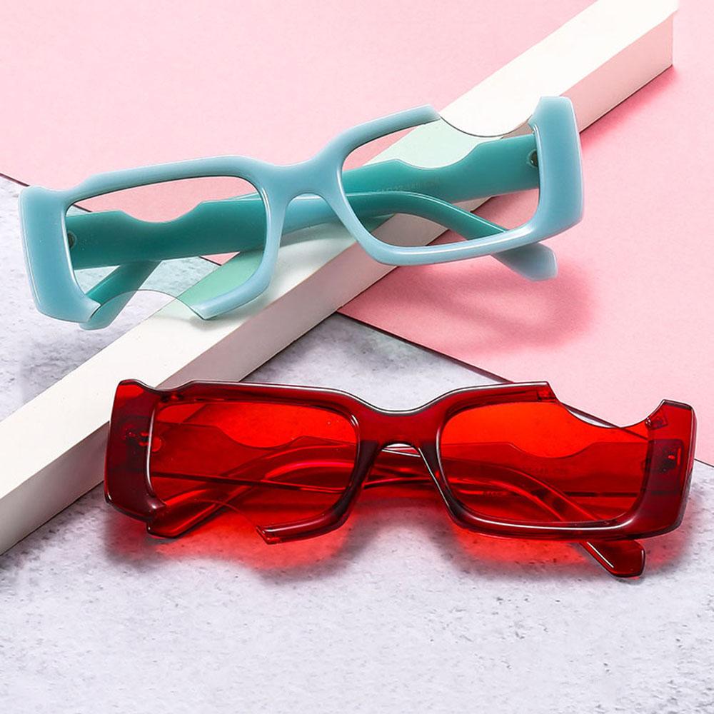 Kính Mát Hình Chữ Nhật Phong Cách Châu Âu Thời Trang Cho Nữ