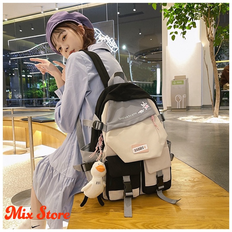 Balo Ulzzang thời trang phong cách Hàn Quốc mới nhất 2021 Mixstore