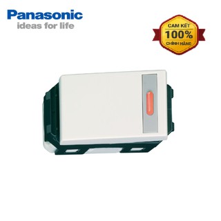 Combo 5 cái - công tắc d có đèn báo. 2 tiếp điểm dòng refina panasonic - wev5533-7sw