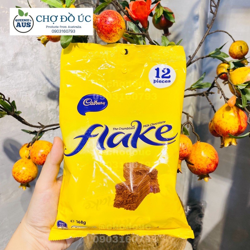 Chocolate sữa dạng thanh CADBURY Flake thanh 30g  - nhập Úc 🇦🇺