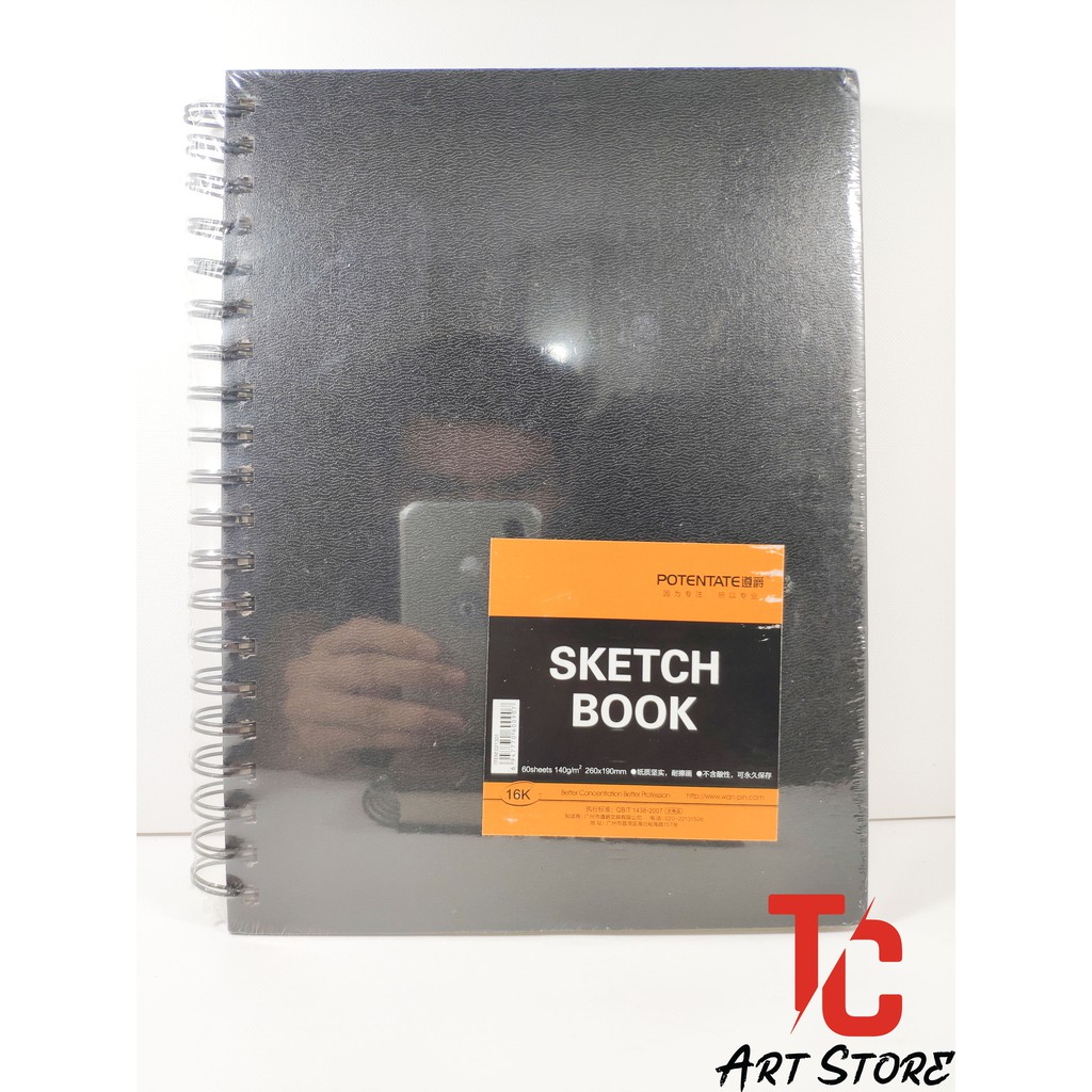 SKETCH BOOK, SỔ CANSON VẼ CHÌ A4, A5, A6 SKETCHBOOK