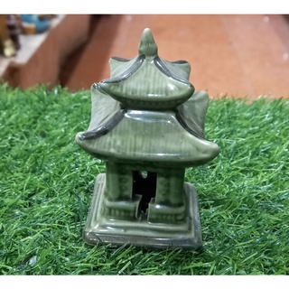 Lầu vuông trang trí tiểu cảnh,bể cá.Kích thước 5x8cm