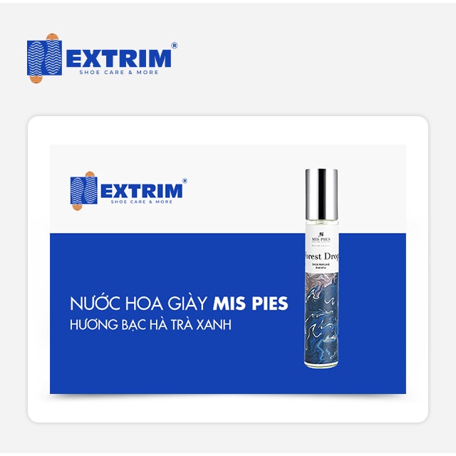 Nước hoa giày Mispies Hương Bạc Hà Trà Xanh tại Extrim