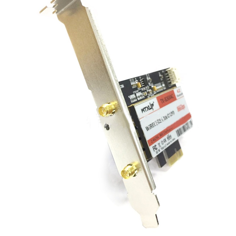 Thiết Bị Kết Nối WiFi NGFF Cho Máy Tính Pcie M.2 Pcie BT 4.2 AC 802.11A