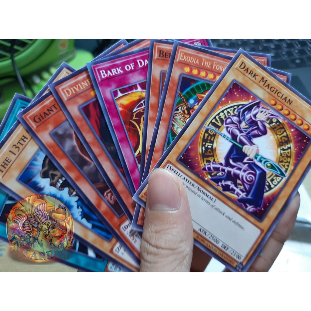 Bài in Yugioh Bản Đẹp 1 Hoặc 2 Mặt Giá rẻ