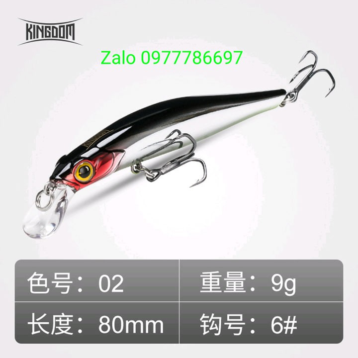 mồi minnow kingdow 9506