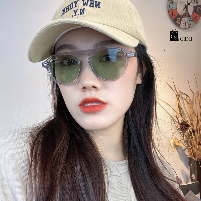 Kính Râm Tròng Xanh Lá Cây CIDU Mk18