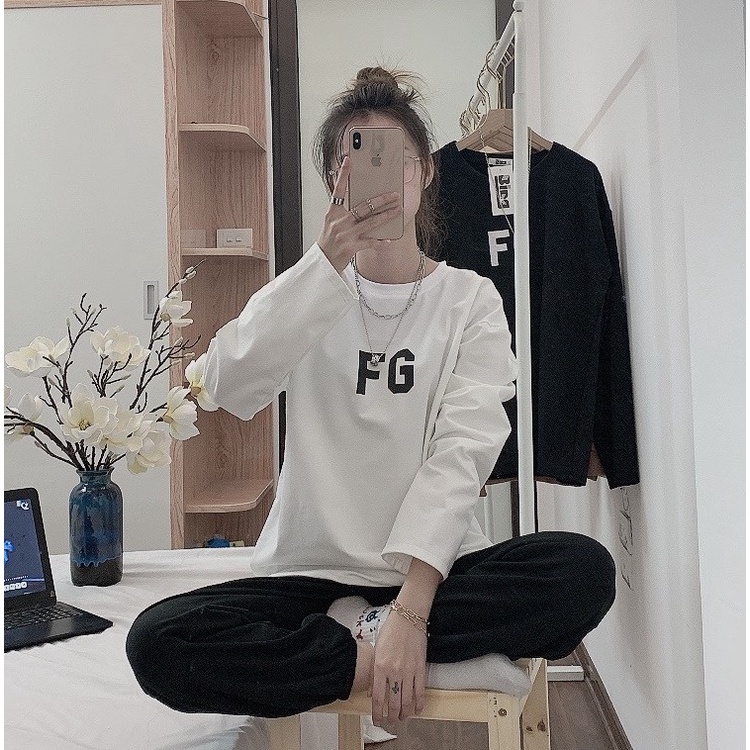 Áo nỉ sweater , áo nỉ Bingshop dài tay form rộng vải da cá cao cấp freeship