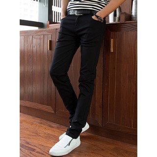 Quần bò nam đen trơn jogger quần jean nam đen trơn hót