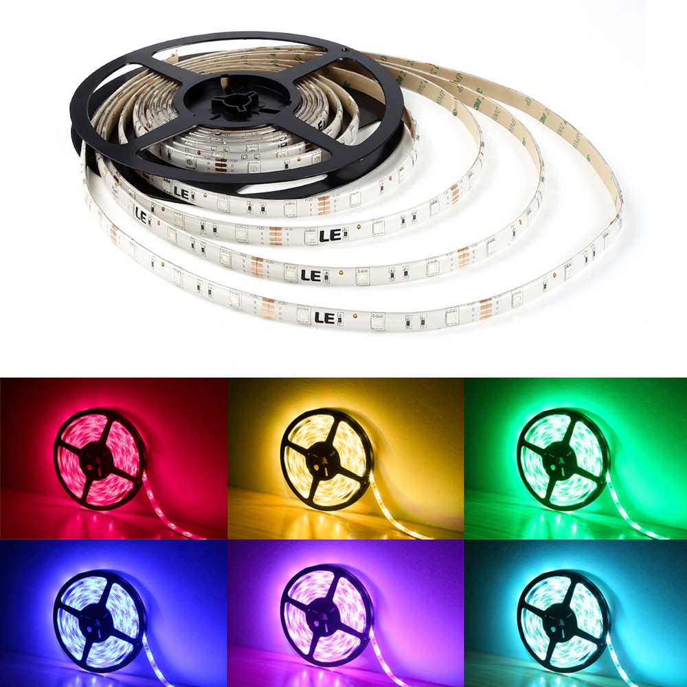 FullBox Bộ Dây Đèn 10m Chống Nước LED RGB 5050 Nháy theo nhạc TOP TOP, Bộ 44 phím