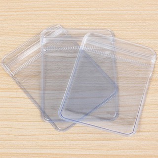 Set 10 Túi Zip Dẻo Dày Trong Suốt Đựng Trang Sức Bền Chắc Tiện Dụng