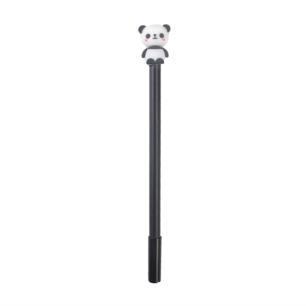 Bút gel màu đen 0.5 mm hoạt hình gấu trúc đáng yêu