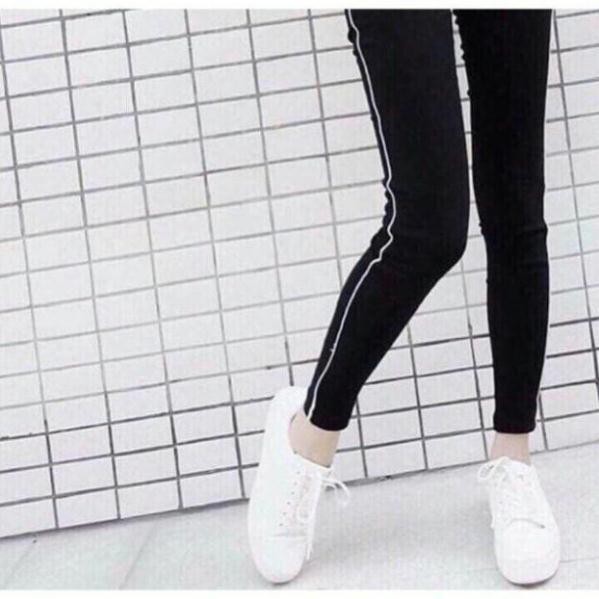 <bigsize> Legging nữ mí viền có bigsize