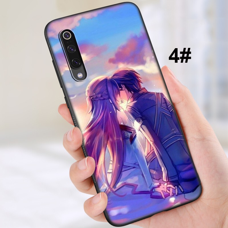 Ốp điện thoại mềm họa tiết Sword Art Online SH195 cho Xiaomi Mi 10 9 8 Ultra Pro SE Lite Note 10 mi10ultra mi9 mi8se