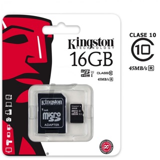 Thẻ nhớ Kingston 16GB class 10 chính hãng bảo hành 12 tháng 1 đổi 1