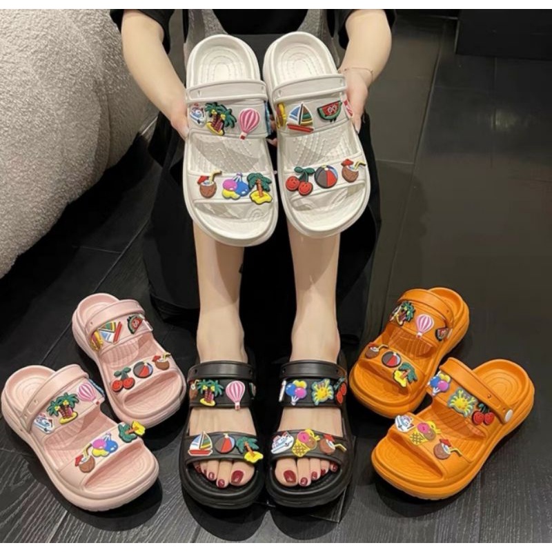 Sandal Nữ Đính Nơ Sang Chảnh