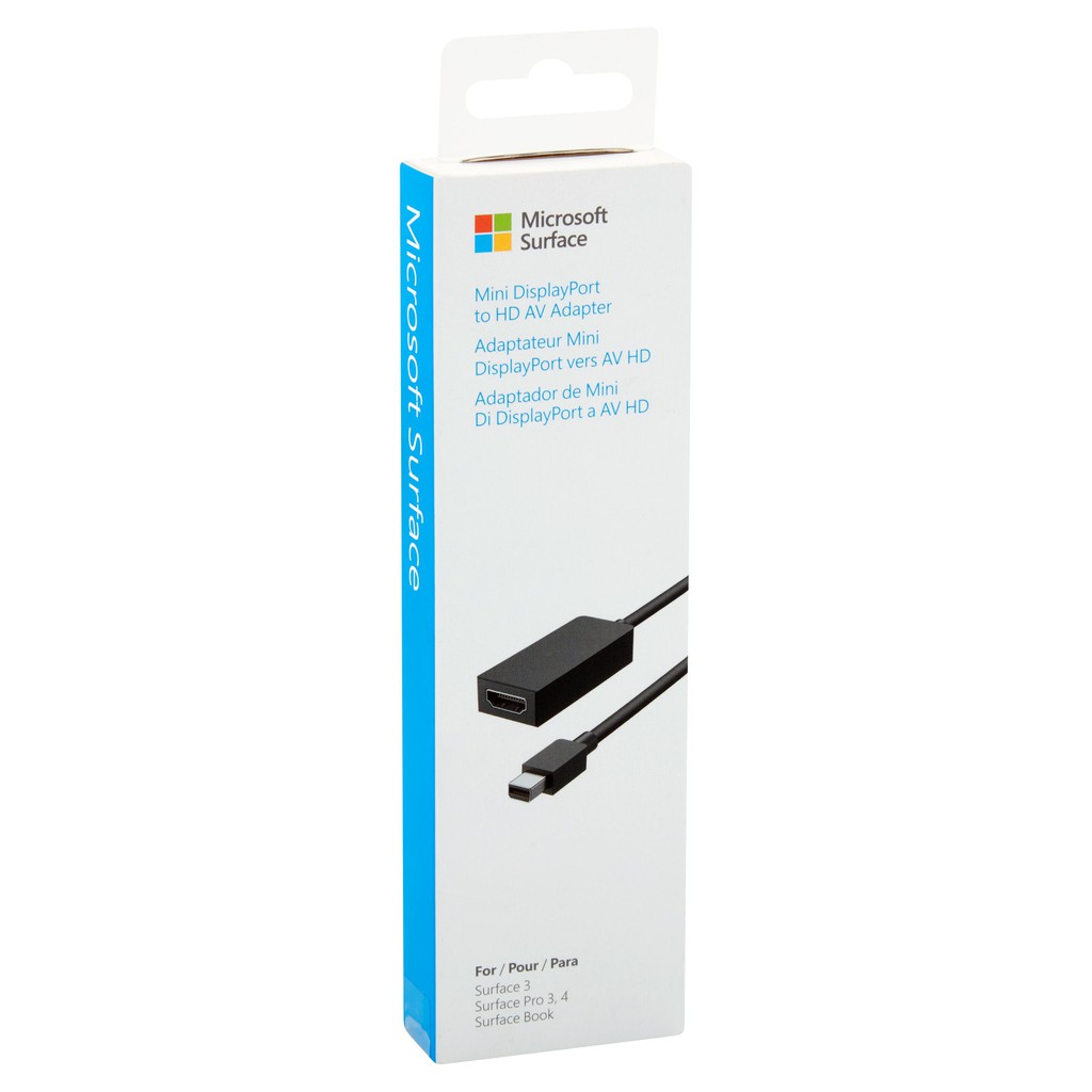 Cáp Surface Mini Displayport to HDMI 2.0 - NEW SEAL - chính hãng