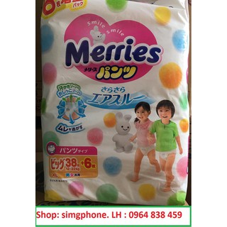 Tã quần Merries M64 (6-10kg)