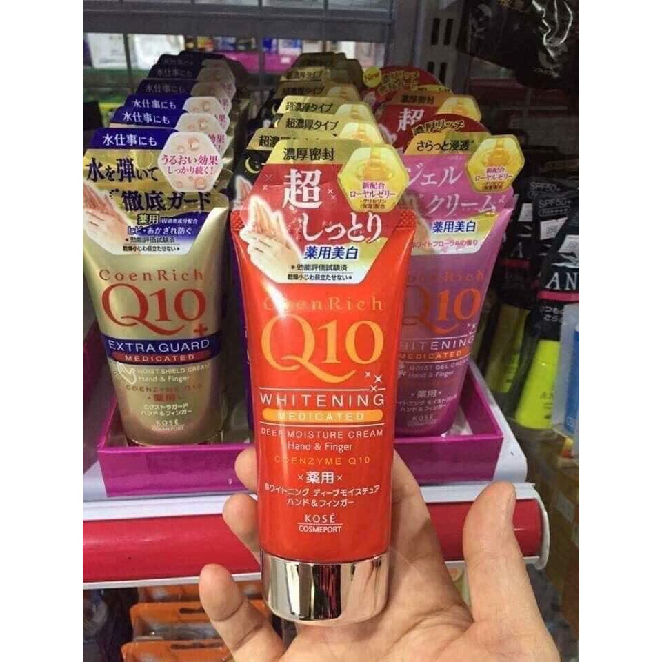 Kem Dưỡng Da Tay Q10 Kose Hand Cream Nhật Bản Tuýp 80g.