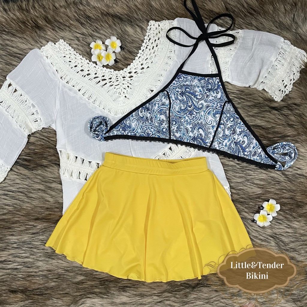 {Không gồm áo khoác} Bikini hai mảnh họa tiết độc đáo
