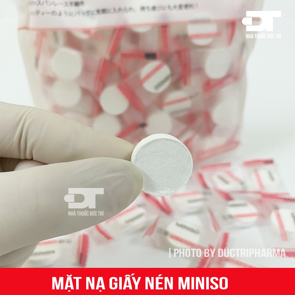 Mặt nạ giấy nén Miniso