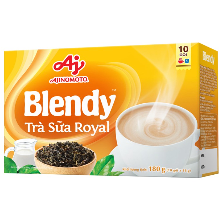 Trà Sữa Royal Blendy 10 gói / hộp