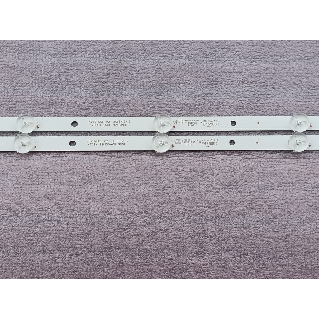 BỘ LED TIVI A SANZO 32AS100 MỚI 100% HÀNG ZIN HÃNG K320WDC1 A2 2019-12-12 4708-K32WDC-A2113N01