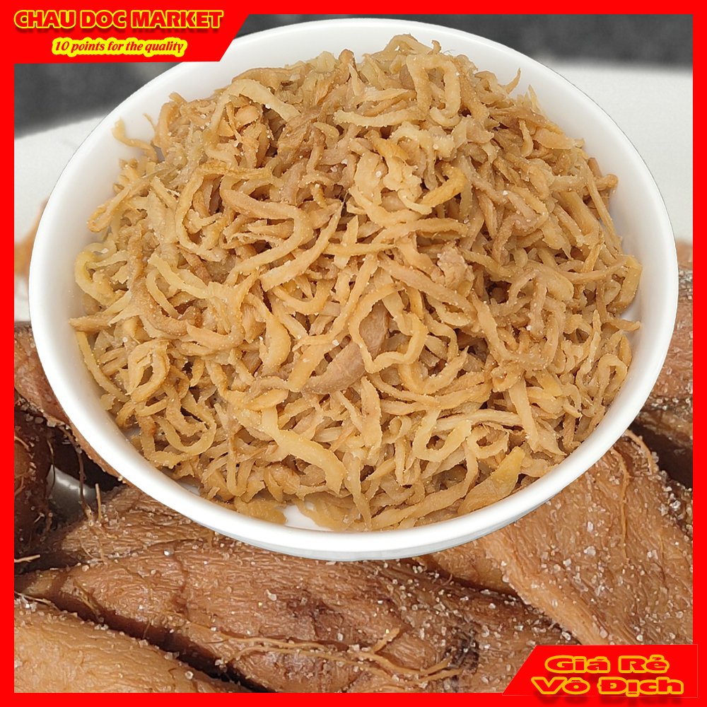 Củ Cải Muối Dạng Sắt Sợi Thơm Ngon Nổi Tiếng Xứ Vĩnh Châu Sóc Trăng Hủ 500gr