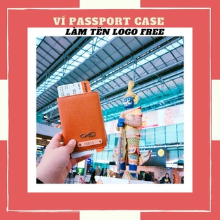 Ví passport case, Ví hộ chiếu khắc tên