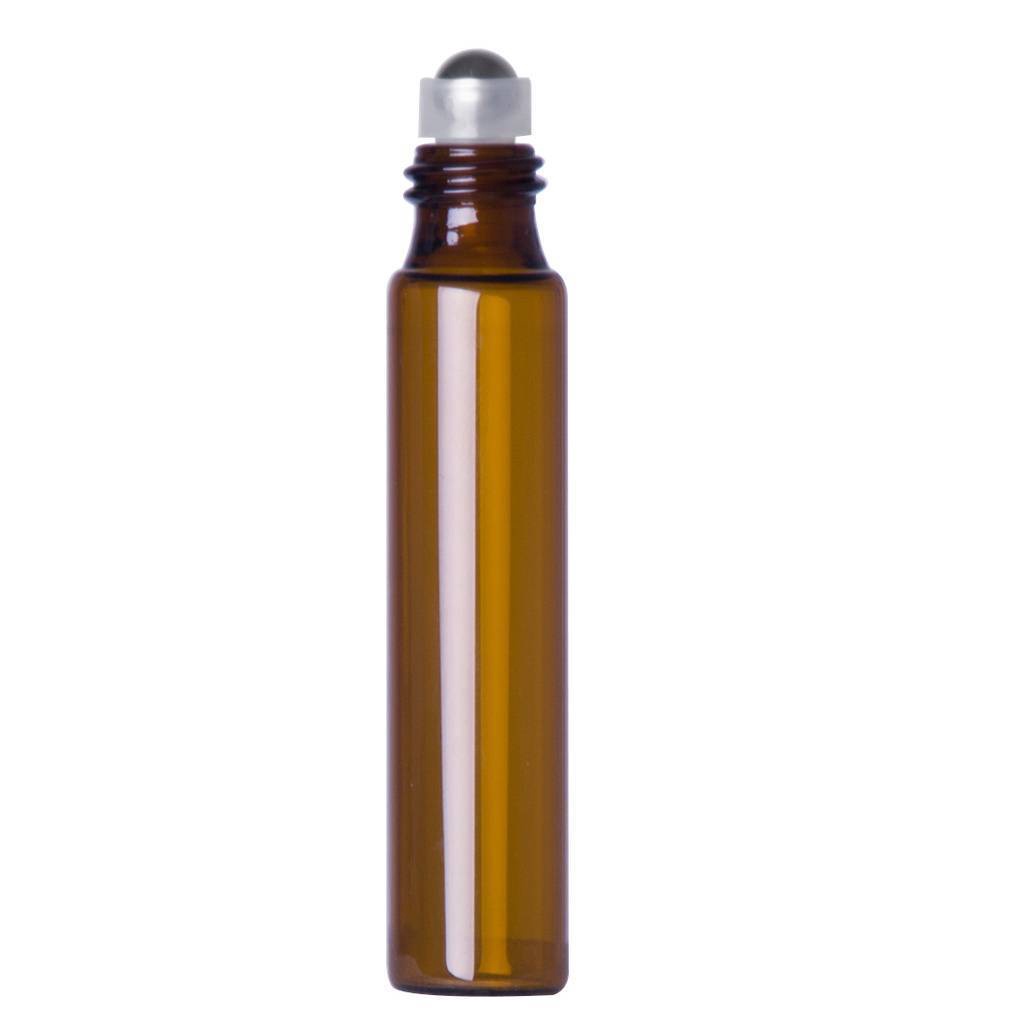 Set 1 / 5 Chai Thủy Tinh Rỗng 5ml 10ml Đựng Tinh Dầu Dạng Lăn Tiện Dụng