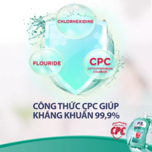 [QUÀ TẶNG KHÔNG BÁN] Nước súc miệng P/S 500ml