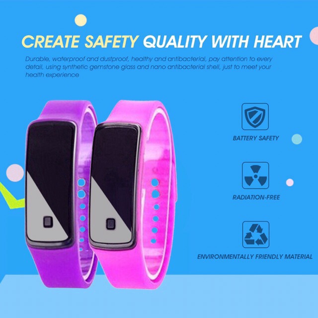 Kids Watches Sports Waterproof Silicone Band LED Digital Wrist Watch Students Silicone Band Bracelet | BigBuy360 - bigbuy360.vn
