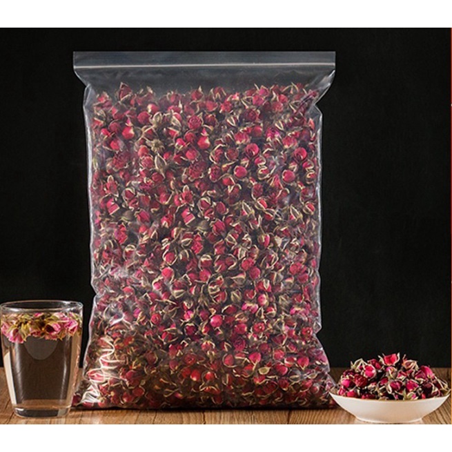 Nụ Hoa Hồng Tây Tạng Sấy Khô ( Túi 1kg ), Nụ Hoa Hồng Nguyên Bông Sấy Khô